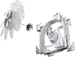 Вентилятор MONTECH 120MM METAL PRO 12 ARGB PWM WHITE (METAL PRO 12 ARGB PWM WHT) - мініатюра 2
