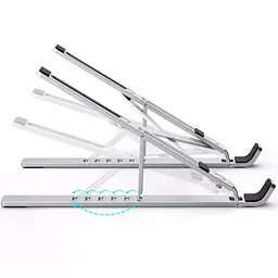 Підставка для ноутбуку WIWU S400 Laptop stand Silver - мініатюра 6