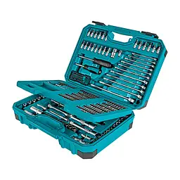 Набір інструментів (221 предмет) Makita E-10883 - мініатюра 2