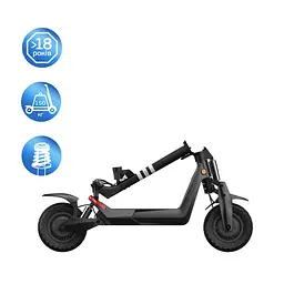 Електросамокат OKAI ES800 Panther Off-Road Black 12", 1500(3000)W, Dual Motor, 19.2Ah, 50km, 60km\h, 35%, NFC, App, 43kg (ES800-B) - мініатюра 5