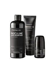 Набір для чоловіків Farmasi Masculine гель-шампунь 2 в 1 + антиперспірант + лосьон після гоління