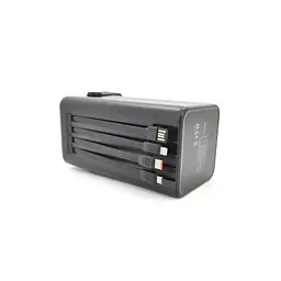 Батарея універсальна ACL 80000mAh, 22.5W, USB/Micro/Type-C/Lighting, Flashlight (PW-152) - мініатюра 3
