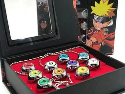 Набір кілець Наруто Naruto 10 шт N.22.91
