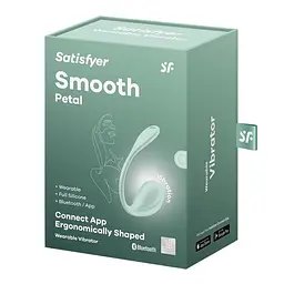 Віброяйце Satisfyer Smooth Petal м'ятний - мініатюра 7