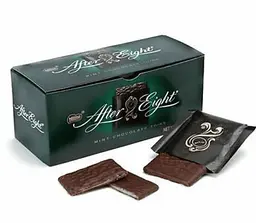 Шоколадні цукерки Nestle After Eight Mint Chocolate Thins 200г - мініатюра 2