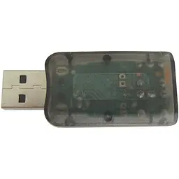 Звукова карта Dynamode USB-SOUNDCARD 2.0 Black [97522] - мініатюра 2