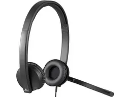 Гарнітура Logitech H570e Stereo USB-A Black (981-001430)