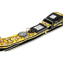 Нашийник для собак Max & Molly Smart ID Collar Monkey Maniac L 39-62x2.8 см - мініатюра 3