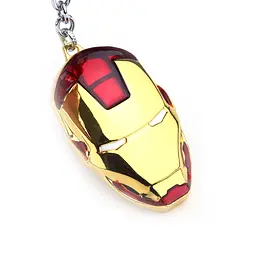 Брелок GeekLand Iron Man Залізна людина золото з червоним IM 10.15.811 - мініатюра 3
