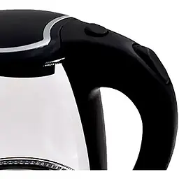 Чайник скляний електричний Domotec MS-81,1800W 1.8 л чорний (lp-90188_425) - мініатюра 3