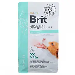 Сухий корм Brit GF VetDiets Dog Struvite 2 кг для собак при сечокам'яній хворобі (яйце, індичка, горох) - мініатюра 3