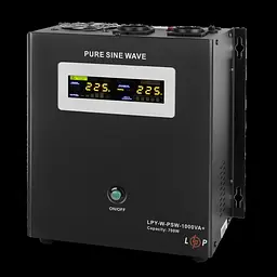 ДБЖ з правильною синусоїдою LogicPower 12V LPY-W-PSW-1000VA + 700 Вт 10A/20A - мініатюра 2