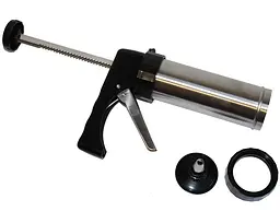 Кондитерський пістолет Profi Cookie 21 насадка з підставкою Hauser 26х13 см 30.5х21.5х7.5 см kuh0007736 - мініатюра 4