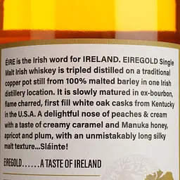 Віскі Eiregold Special Reserve Single Malt Irish Whiskey, 40%, 0,7 л - мініатюра 5