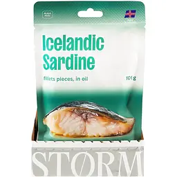 Філе ісландської сардини Storm шматочки в олії 101 г - мініатюра 3