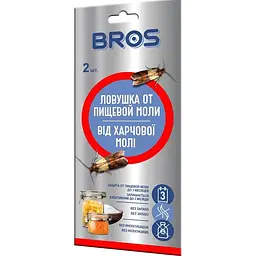 Липкая лента от пищевой моли Bros 2 шт.