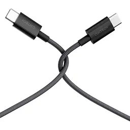 Кабель CUKTECH CTC315P USB-C to USB-C Braided 60W 1.5m Light Grey (CKCTC315PCHG) [171981] - мініатюра 3