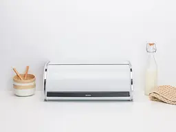 Хлібниця металева Brabantia Roll Top Bread Bin 44.5x26.2х17.3 см біла (306020) - мініатюра 4