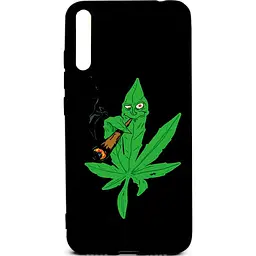 Чохол-накладка Toto Cartoon Soft Silicone TPU Case Xiaomi Mi 9 SE Cannabis Black - мініатюра 2