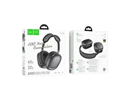 Навушники з мікрофоном Hoco W68 Calma ANC Metal Gray (6942007674003) - мініатюра 5