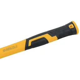 Киянка гумова Sigma 340 г фібергласова рукоятка. чорна (4317351) - мініатюра 3