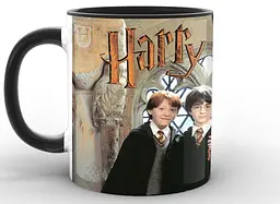 Кружка GeekLand Harry Potter Гаррі Поттер beginning of history HP.02.015 чорна - мініатюра 2