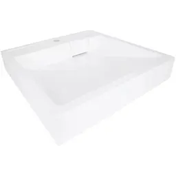 Раковина на пральну машину Qtap Arvin 59x59x115 мм. квадратна, без донного клапана QTARV2365WHI48575