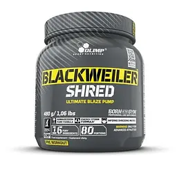 Передтренувальний комплекс Olimp Sport Nutrition BlackWeiler Shred, 480 грам - Апельсин