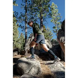 Водонепроникні шкарпетки Dexshell Longlite Socks 2.0, блакитні полоски, розмір XL (47-49) - мініатюра 3
