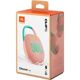 Портативна акустика JBL Clip 5 Pink (JBLCLIP5PINK) - мініатюра 9