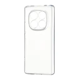 Чохол Silicone Case WS Protected Camera Xiaomi Redmi Note 14 Pro 4G Global прозорий