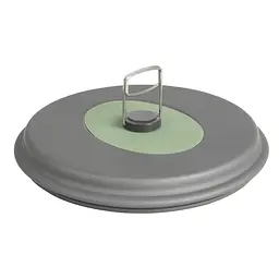 Набір посуду Bo-Camp Explorer XL 4 Pieces Hard Anodized Grey/Green (2200249) - мініатюра 9