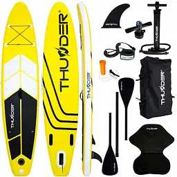 Надувна дошка SUP THUNDER Coast Yellow 320 см з веслом