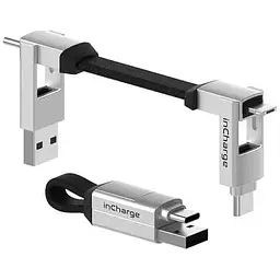 Кабель Rolling Square inCharge 6 білий (SIX02R)