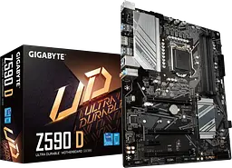 Материнська плата Gigabyte Z590 D LGA 1200 (Z590 D) Б/В