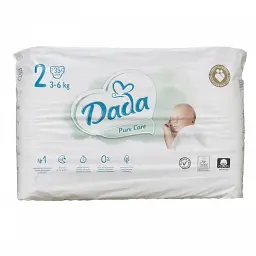 Підгузники Dada Pure Care 2 (3-6 кг) 35 шт
