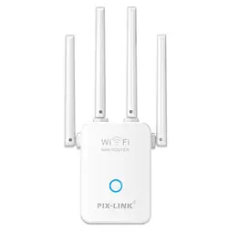 Усилитель сигнала Wi-Fi ретранслятор, репитер, точка доступа PIX-LINK LVWR32Q 220V, 300Mbps, 2.4GHz