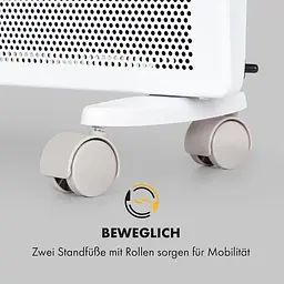 Конвекторний обігрівач Klarstein Hot Spot Slimcurve Double Wave 2 в 1 (10035059) - мініатюра 6