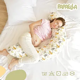 Подушка для вагітних та годування Papaella Обіймашки, 200х35 см (8-31484) - мініатюра 12
