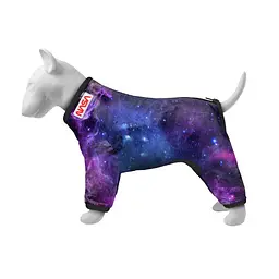 Дощовик для собак WAUDOG Clothes, малюнок NASA21, розмір S30