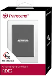 Transcend Кардрідер USB 3.2 Type-C > CFexpress Type B Сірий - мініатюра 4
