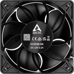 Кулер до корпусу Arctic S12038-8K 3-Pack (ACFAN00302A) - мініатюра 3