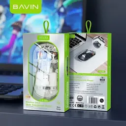 Мишка BAVIN G-K-993 Wireless/Bluetooth Black (G-K-993-BK) - мініатюра 11