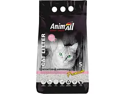 Наповнювач AnimAll 5л Бентонітовий білий з ароматом дитячої пудри