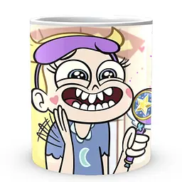 Кухоль GeekLand Star vs The Forces of Evil Star SFE 02.003 330 мл білий - мініатюра 2