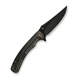 Ніж складаний туристичний Weknife Dracarys, (9.1 см) Böhler M390 / титан 6AL4V бронзовий/чорний - мініатюра 2