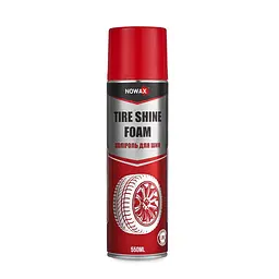Поліроль для шин Nowax Tire Shine Foam, 550 мл (NX55120)