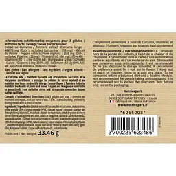 Комплекс Nutriexpert Куркума Синерджі + 90 капсул - мініатюра 2