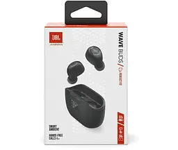 Навушники JBL бездротові навшники Wave Buds 2 ( WBUDS2BLK) чорні - мініатюра 9