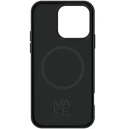 Чохол MAKE Apple iPhone 16 Pro Silicone Solo Black - мініатюра 5